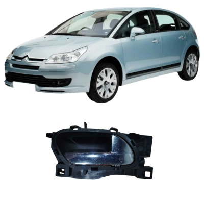 Maçaneta Dianteira Direita Citroen C4 2013 2.0 Original