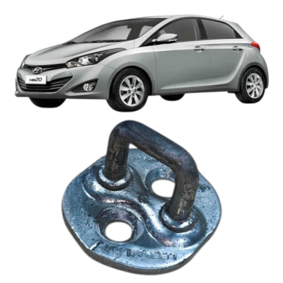 Batente Fechadura Porta Dianteira Esquerda Hyundai Hb20 2013