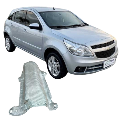 Defletor Calor Escapamento Chevrolet Agile 2012 1.4 Original
