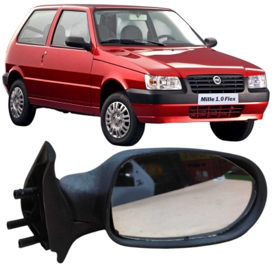Retrovisor Direito Fiat Uno Mille 2006 1.0 2P