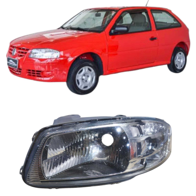 Farol Dianteiro Esquerdo Volkswagen Gol 1.0 2P 2011 629101
