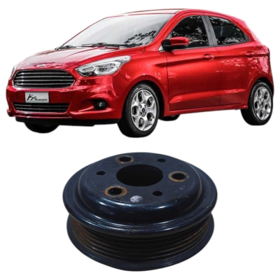 Polia Bomba Água Ford Ka 2015 1.0 3C E3B193287 Original