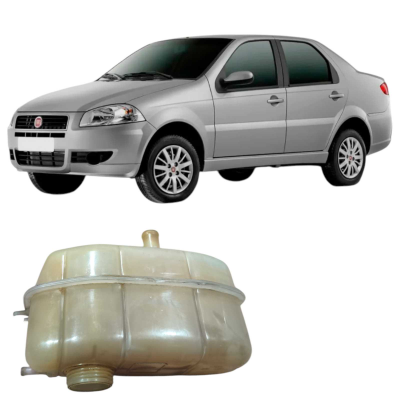 Reservatorio Agua Radiador Fiat Siena 2013 1.0 4P Original