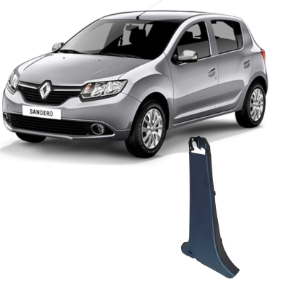 Moldura Central Coluna Esquerda Renault Sandero 1.0 2019
