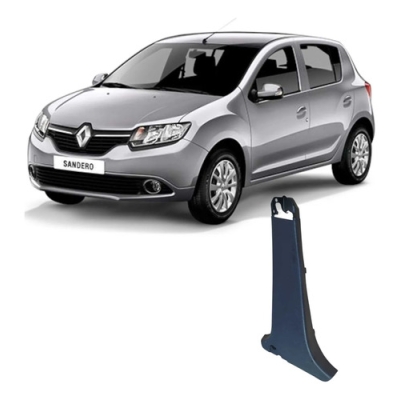Moldura Central Coluna Esquerda Renault Sandero 1.0 2019