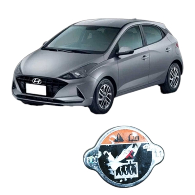 Tampa Calefaçao Radiador Hyundai Hb20 2022 1.0 3C