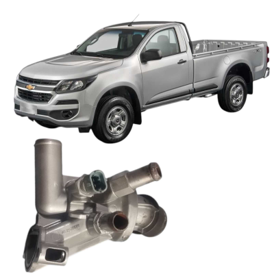 Carcaça Válvula Termostática Chevrolet S10 2.8 2013 2014
