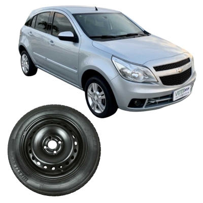 Pneu Roda Aro 15 4Furo Chevrolet Agile 2012 1.4 Original