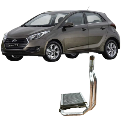 Radiador Ar Quente Hyundai Hb20 2016 1.0 3C Original