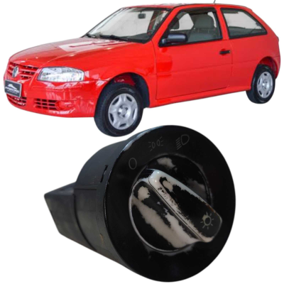 Botão Interruptor Chave Luz Farol Volkswagen Gol 1.0 4C 2011