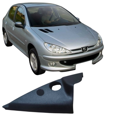 Moldura Retrovisor Esquerdo Peugeot 206 2008 9624639977