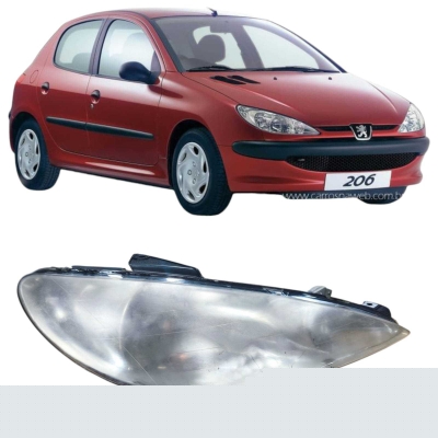 Farol Dianteiro Direito Peugeot 206 1.4 2008 Original