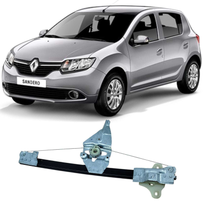 Máquina Vidro Dianteira Direita Renault Sandero 2018 2019