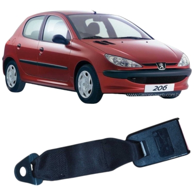 Engate Cinto Segurança Traseiro Peugeot 206 2008 96460828