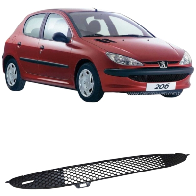 Grade Para-Choque Original Peugeot 206 2008 1.4 9648291877