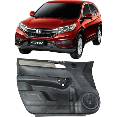 Forro Porta Dianteira Esquerda Honda Cr-V 2008 (Com Detalhe)