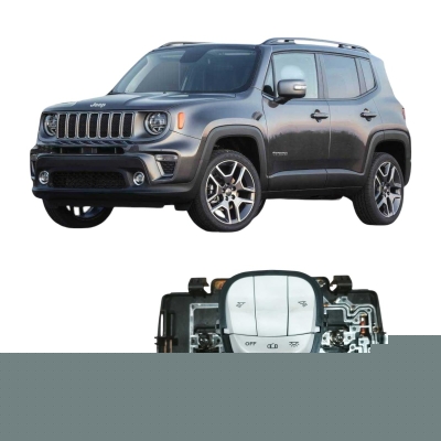 Botão Comando Luz Interna Jeep Renegade 2019 1.8 Original