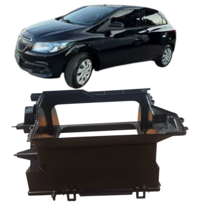 Carcaça Radiador Ar Quente Chevrolet Onix 2014 1.0 Original