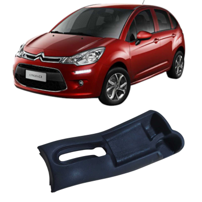 Console Alavanca Freio Citroen C3 1.5 2013 2014 9688607577