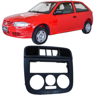 Moldura Acabamento Painel Central Volkswagen Gol 2011 2012