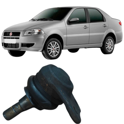 Pivô Dianteiro Esquerdo Fiat Siena 1.0 2013 Original