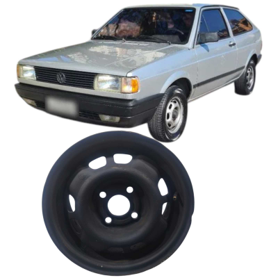 Roda Ferro Aro 13 4 Furos Volkswagen Gol 1992 Original