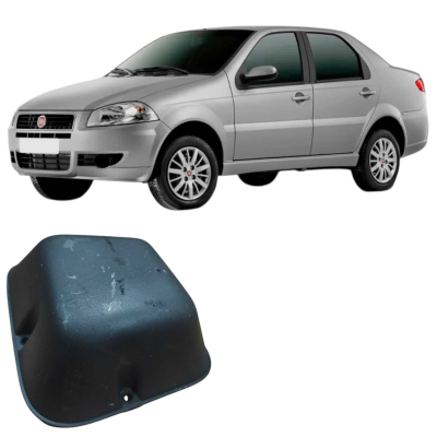 Acabamento Tampa Traseira Esquerda Fiat Siena 2013 100174056