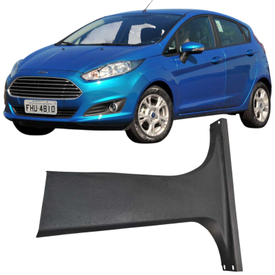Acabamento Coluna Central Esquerda Ford New Fiesta 2014 