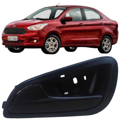 Maçaneta Interna Diant Esquer Ford Ka 2018 E3B5A22601A Preto
