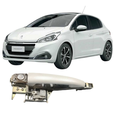 Maçaneta Externa Traseira Esquerda Peugeot 208 2017