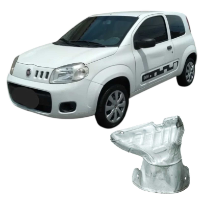 Defletor Coletor Escape Fiat Uno 2014 65200226 Original