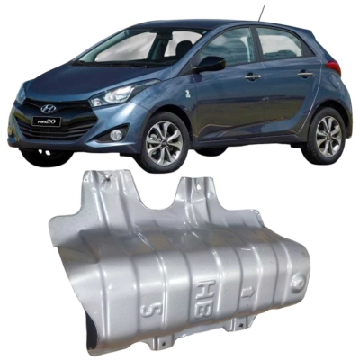 Defletor De Calor Do Tunel Externo Hyundai Hb20 1.0 3C 2017