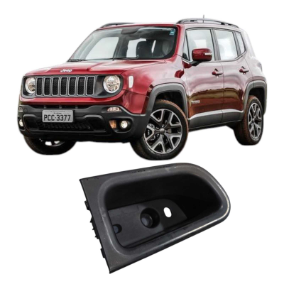 Puxador Porta Dianteira Direita Jeep Renegade 2015 2016 2017