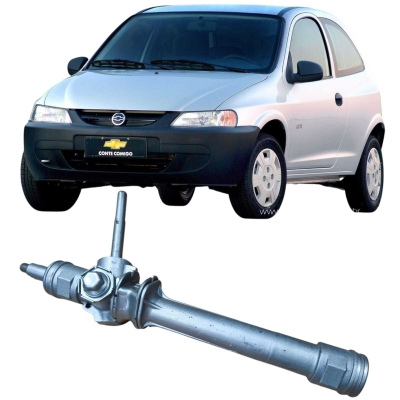 Caixa Direçao Mecanica Chevrolet Celta 2003 1.0 1563005