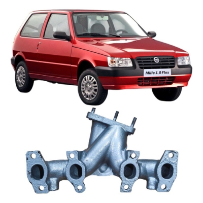 Coletor De Escapamento Fiat Uno Mille 2006