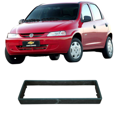 Moldura Central Painel Radio Chevrolet Celta 2004 Original