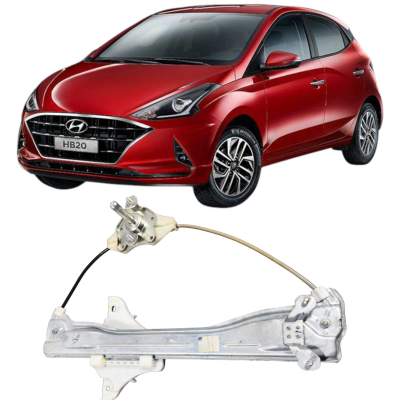 Máquina Vidro Traseira Esquerda Hyundai Hb20 1.0 3C 2021