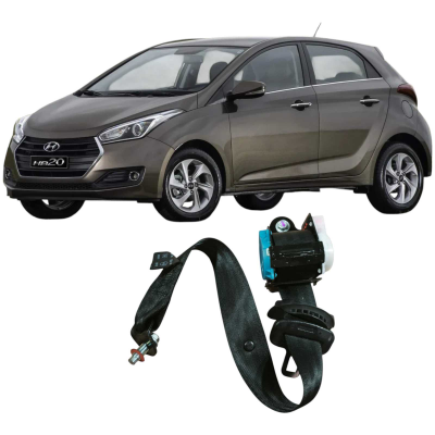 Cinto Segurança Traseiro Esquerdo Hyundai Hb20 2022 Original