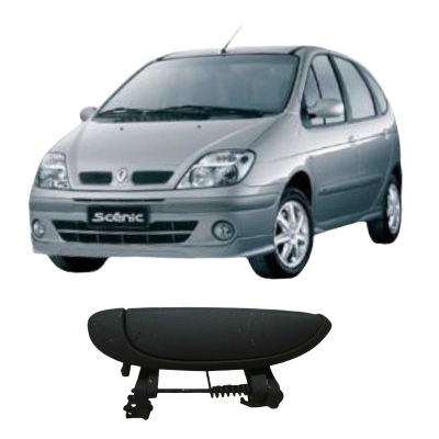Maçaneta Traseira Esquerda Renault Scenic 2005 7700433075