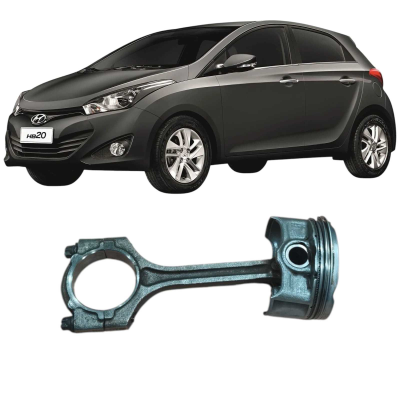  Pistão Motor Hyundai Hb20 1.0 3C 2018-2021 Original 