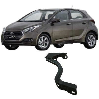Dobradiça Direita Capo Hyundai Hb20 2016 1.0 3C Original
