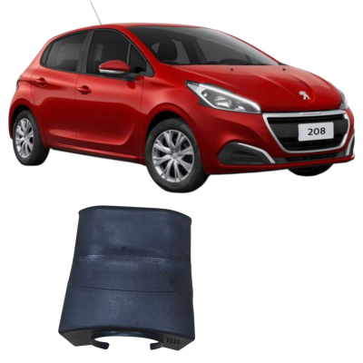 Moldura Superior Coluna Direção Peugeot 208 2019 9800953377