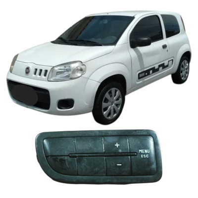 Botão Computador Bordo Fiat Uno Vivace 2014 1.0 Original