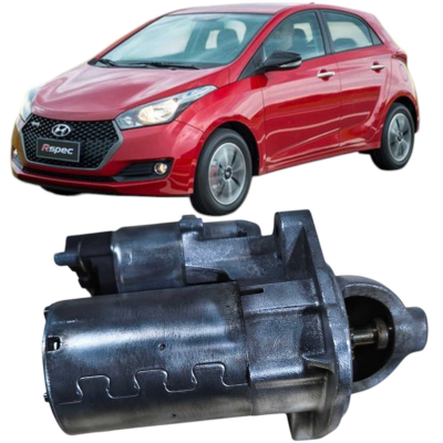 Motor Arranque Partida Hyundai Hb20 1.0 3C 2017 61001603