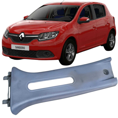 Acabamento Coluna Central Esquerda Renault Sandero 2017