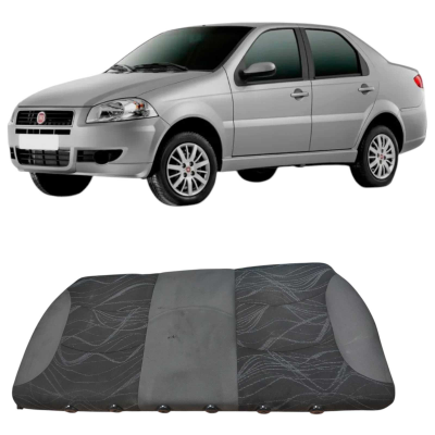 Escoro Banco Traseiro Fiat Siena 2013 1.0 Original 