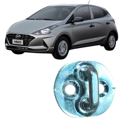  Batente Fechadura Hyundai Hb20 1.0 3C 2020 Original
