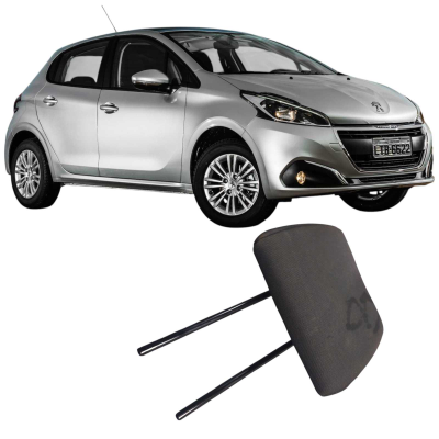 Encosto Cabeça Traseiro Direito Peugeot 208 1.0 2017 2820205