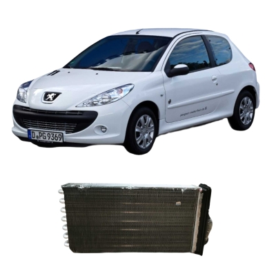 Radiador Ar Quente Peugeot 206 2012 Original 151410200
