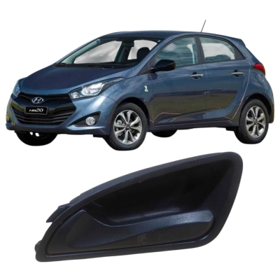 Maçaneta Puxador Interna Traseiro Esquerdo Hyundai Hb20 8261